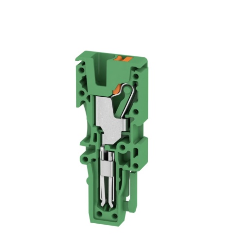 Plug terminal, PUSH IN, 2.5 mm², 24 A, 800 V, Number of connections 1, Number of poles 1, Width 5.1 mm
