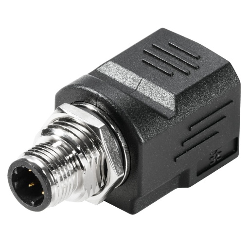 RJ45 plug adapter, IP67, Connection 1 RJ45 180, Connection 2 M12, Shielding Yes