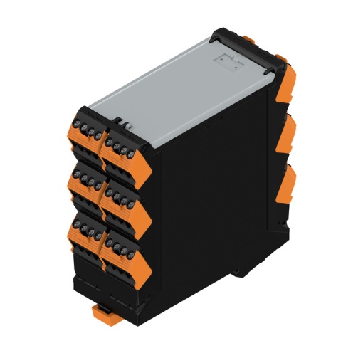 DIN rail housing Modular housing, Width 45 , IP20 in installed state, Plastic, black