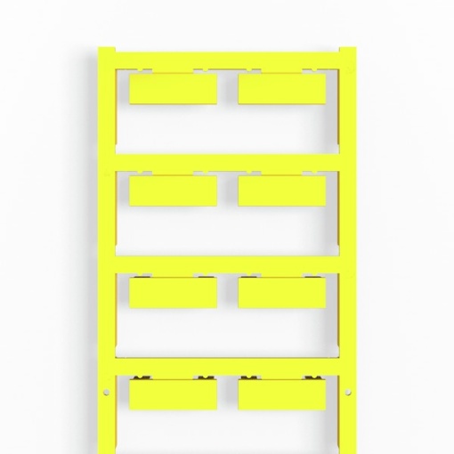 Device marking, Width 26 mm, Printed characters without, PA 66, yellow, -40...100 C
