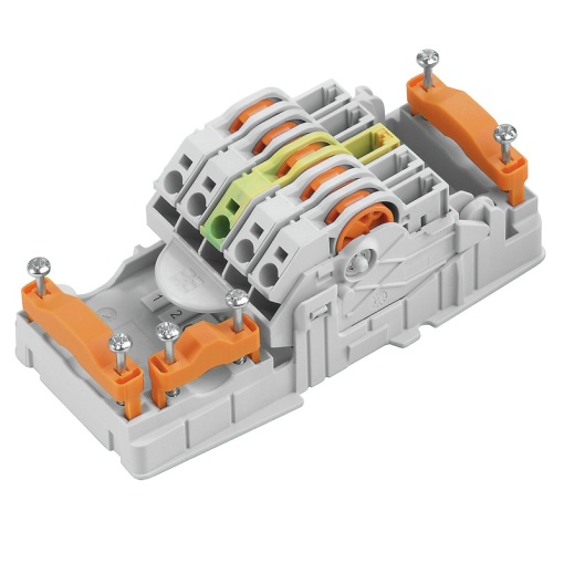 Energy distribution terminal block, IP20, Insulation displacement connection IDC, PUSH IN, Number of poles