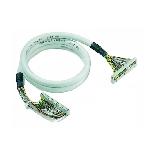 PLC-wire, Digital signals, 50-pole, Cable LiYCY, 1 m, 0.14 mm²