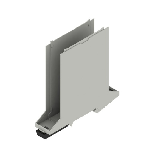 Base element Modular housing, Width 22.5 , IP20 in installed state, Plastic, Agate grey