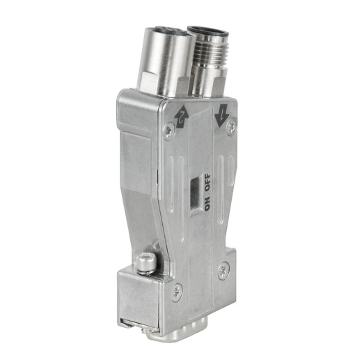 Sub-D connector, Outgoing elbow 180