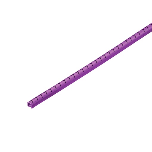 Cable coding system, violet, Conductor O.D.1.3 - 3 mm, Numbers, PVC, soft, without Cadmium, -30...80 C