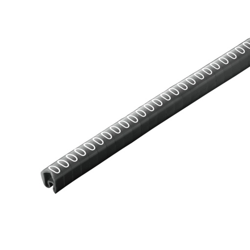 Cable coding system, black, Conductor O.D.4 - 10 mm, Numbers, PVC, soft, without Cadmium, -30...80 C