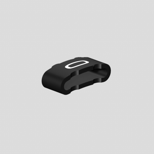 Cable coding system, black, Conductor O.D.10 - 317 mm, Numbers, PVC, soft, without Cadmium, -30...80 C