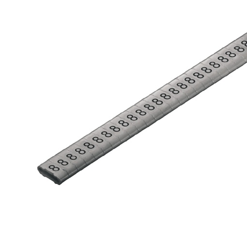 Cable coding system, grey, Conductor O.D.10 - 317 mm, Numbers, PVC, soft, without Cadmium, -30...80 C