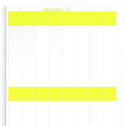 Cable coding system, yellow, Conductor O.D.16.2 - 36.4 mm, without, Polyester film, -40...150 C