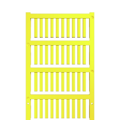 Cable coding system, yellow, Conductor O.D.1 - 1.3 mm, Polyamide 66, -50...120 C