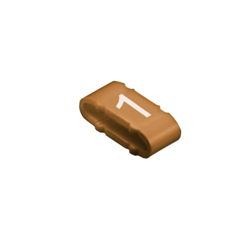 Cable coding system, brown, Conductor O.D.10 - 317 mm, Numbers, PVC, soft, without Cadmium, -30...80 C