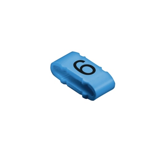 Cable coding system, blue, Conductor O.D.10 - 317 mm, Numbers, PVC, soft, without Cadmium, -30...80 C