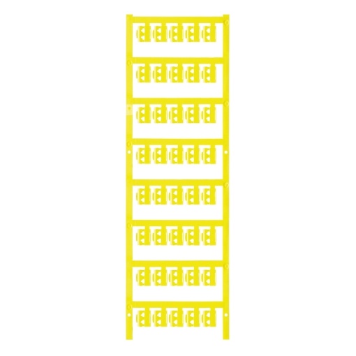 Cable coding system, yellow, Conductor O.D.2 - 3.5 mm, Polyamide 66, -40...100 C