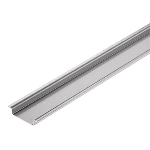 Terminal rail, Accessories, Steel, galvanic zinc plated and passivated, Width 2000 mm, Height 35 mm, Depth 7.5 mm