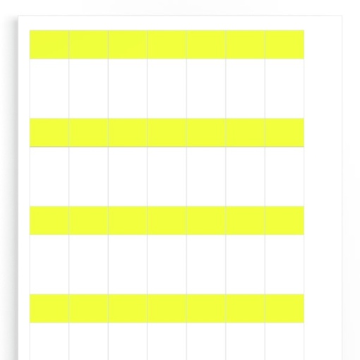 Cable coding system, yellow, Conductor O.D.6.8 - 12 mm, without, Polyester film, -40...150 C