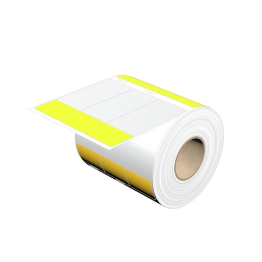 Cable coding system, yellow, Conductor O.D.8 - 21.7 mm, without, Polyester film, -40...150 C