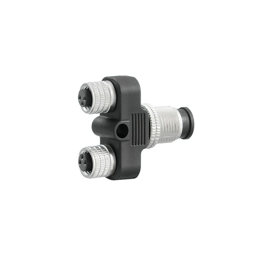 Sensor-actuator adaptor, Number of poles 4, Coding M12  A-coded  M8  none, M12  M8, 24 V