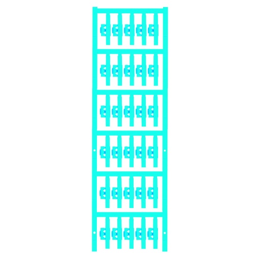 Cable coding system, blue, Conductor O.D.2 - 3.5 mm, Polyamide 66, -40...100 C