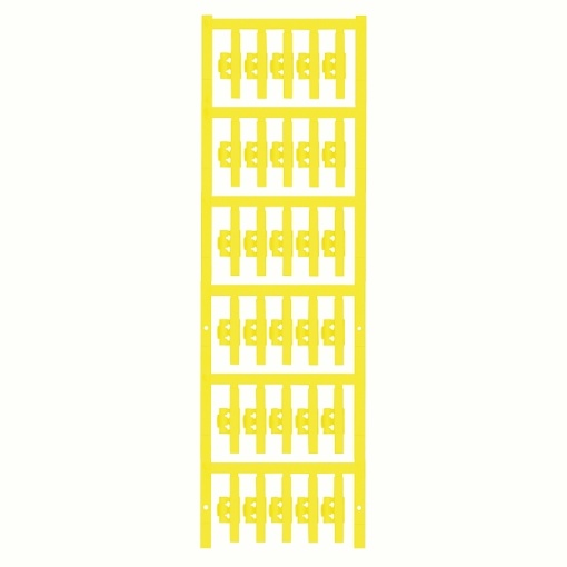 Cable coding system, yellow, Conductor O.D.2 - 3.5 mm, Polyamide 66, -40...100 C