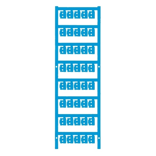Cable coding system, blue, Conductor O.D.1.5 - 2.5 mm, Polyamide 66, -40...100 C