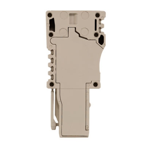 Plug terminal, Tension-clamp connection, 4 mm², 32 A, 800 V, Number of connections 1, Number of poles 1, Width 6.5 mm
