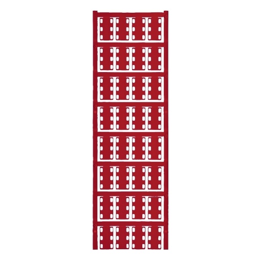 Cable coding system, red, Conductor O.D.7 - 40 mm, Polyamide 66, -40...100 C