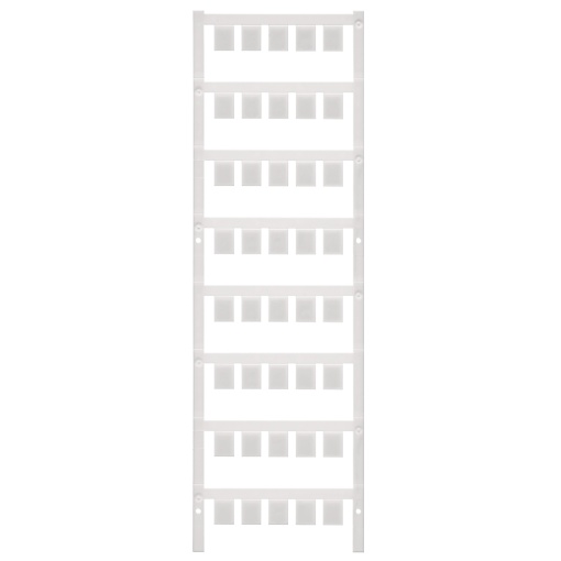 Device marking, Width 11 mm, Printed characters without, PA 66, white, -40...60 C