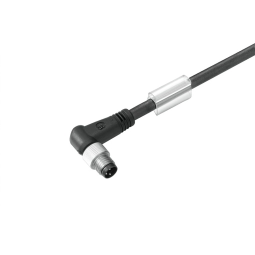 Sensor-actuator Cable, M8, Number of poles 4, 10 m, pin, 90, LED No, Shielded No