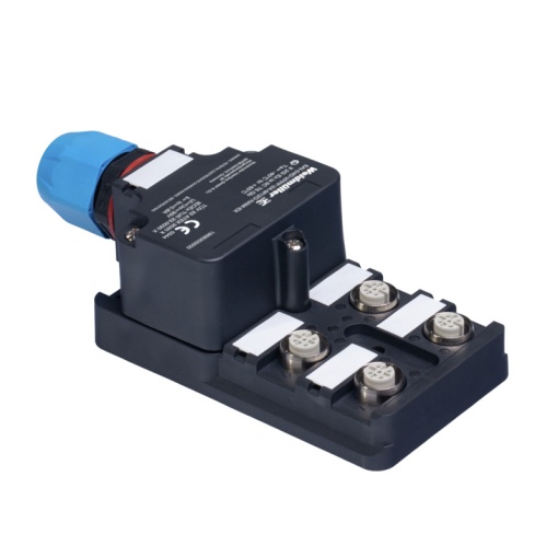 Sensor-actuator passive distributor without cable, Hood version Ex, M12, 30 V, A-coded, LED No, LED initiator No, Wiring type 2-wire