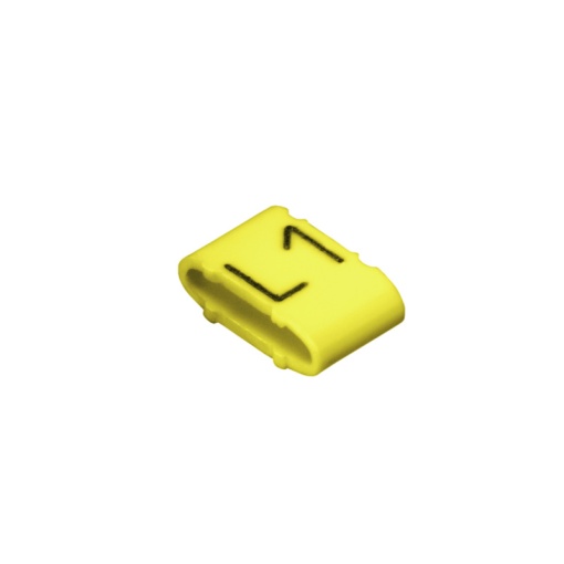 Cable coding system, yellow, Conductor O.D.10 - 317 mm, Mixed characters, PVC, soft, without Cadmium, -30...80 C
