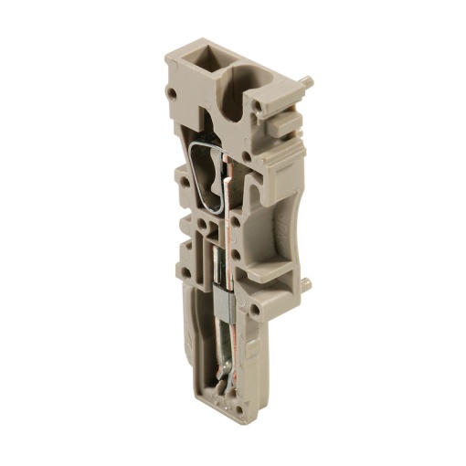 Plug terminal, Plug-in connection, 2.5 mm², 24 A, 500 V, Number of connections 1, Number of poles 1, Width 5.1 mm