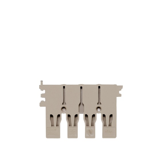 Fastening element Terminal, dark beige, Height 31.5 mm, Width 5.15 mm, Wemid, 120 C