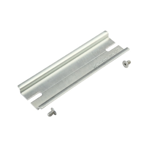 Terminal rail, Klippon K, Steel, galvanized, chromium-plated, Width 114 mm, Height 15 mm, Depth 7.5 mm