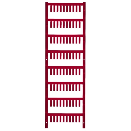 Cable coding system, red, Conductor O.D.1 - 1.3 mm, Polyamide 66, -40...100 C