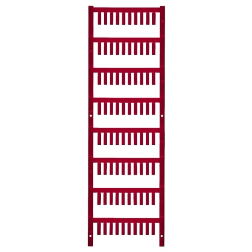 Cable coding system, red, Conductor O.D.1.7 - 2.1 mm, Polyamide 66, -40...100 C