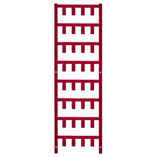 Cable coding system, red, Conductor O.D.3.6 - 6 mm, Polyamide 66, -40...100 C
