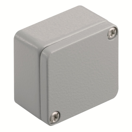 Metal housing, Width 50 mm, Height 45 mm, Depth 30 mm, Powder-coated, textured, Flange plate No, Aluminium AlSi12