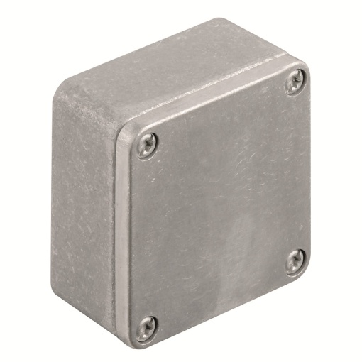 Metal housing, Width 58 mm, Height 64 mm, Depth 34 mm, untreated, Flange plate No, Aluminium AlSi12