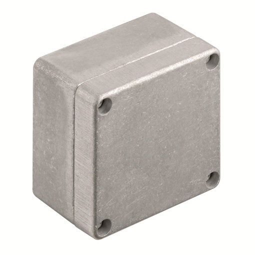 Metal housing, Width 70 mm, Height 70 mm, Depth 45 mm, untreated, Flange plate No, Aluminium AlSi12