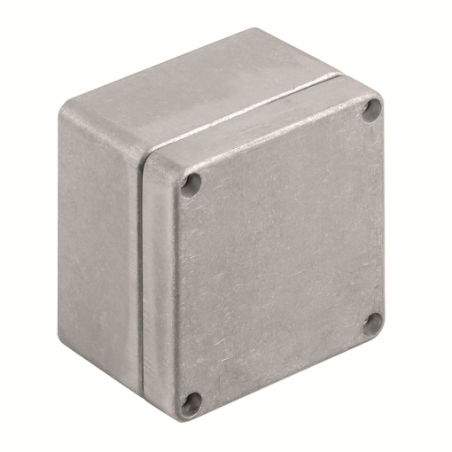 Metal housing, Width 75 mm, Height 80 mm, Depth 57 mm, untreated, Flange plate No, Aluminium AlSi12