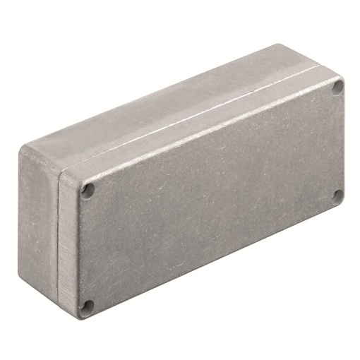Metal housing, Width 165 mm, Height 70 mm, Depth 45 mm, untreated, Flange plate No, Aluminium AlSi12