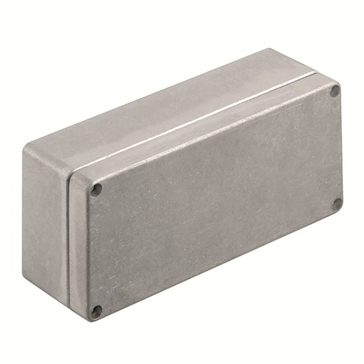 Metal housing, Width 175 mm, Height 80 mm, Depth 57 mm, untreated, Flange plate No, Aluminium AlSi12