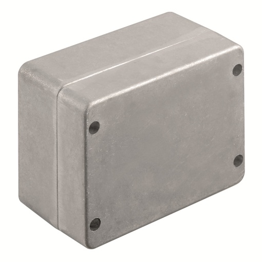 Metal housing, Width 170 mm, Height 130 mm, Depth 90 mm, untreated, Flange plate No, Aluminium AlSi12