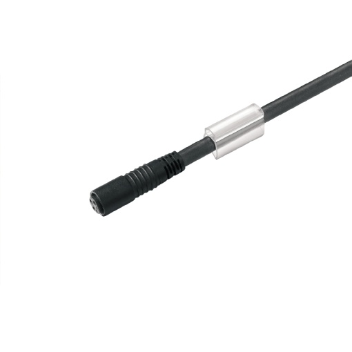 Sensor-actuator Cable, M12  M8, Number of poles 3, 1.5 m, Female socket, straight, LED No, Shielded No