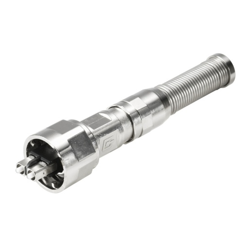 FO connector, IP67, Connection 1 SCRJ, Connection 2 Rapid connection system crimping, cutting, POF
