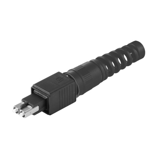 FO connector, IP67, Connection 1 SCRJ, Connection 2 Rapid connection system crimping, cutting, POF