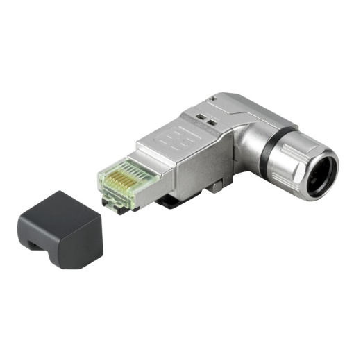 RJ45 connector, IP20, Connection 1 RJ45, Connection 2 PiercingEIATIA T568 AAWG 27...AWG 22