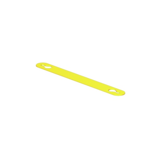 Cable coding system, yellow, Conductor O.D.1 - 2 mm, without, Polyester, -40...150 C