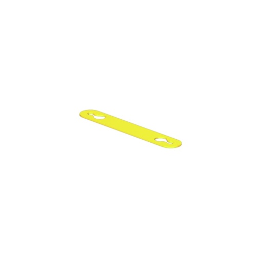 Cable coding system, yellow, Conductor O.D.1 - 2 mm, without, Polyester, -40...150 C
