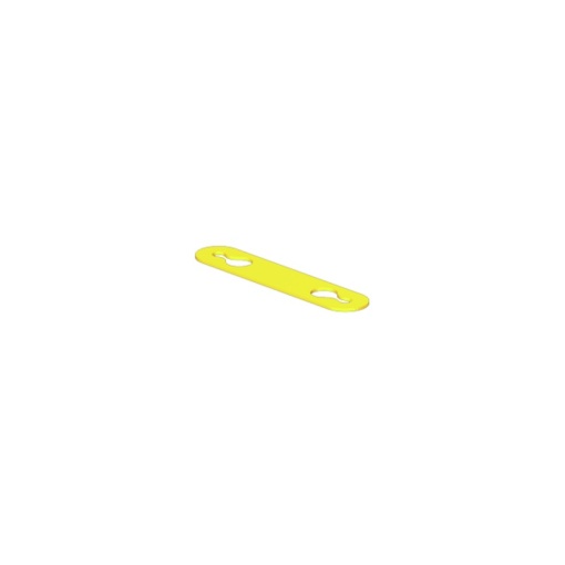 Cable coding system, yellow, Conductor O.D.1 - 2 mm, without, Polyester, -40...150 C